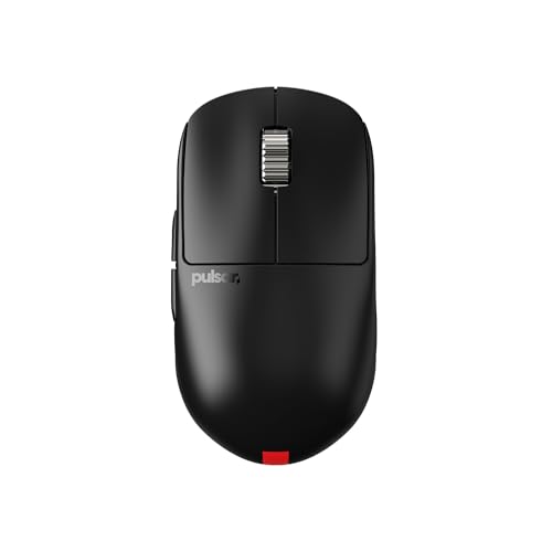 Pulsar Gaming Gears X2H v3 ES kabellose Gaming-Maus, Ultraleicht, 53 g, symmetrisch, optischer Schalter, 32000 DPI, 750 IPS, XS-1-Sensor, 8K-kompatibel (Medium, Schwarz) Bild 1