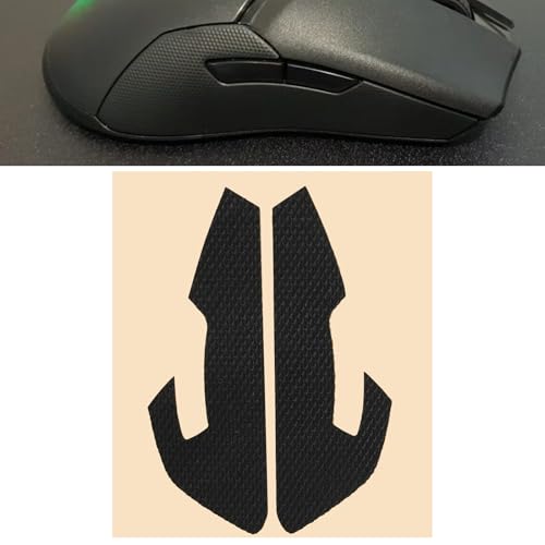 2 Paar Griffbänder Kompatibel mit Razer Viper Kompatibel mit Viper Ultimates Gaming-Maus Schwarz Bild 4