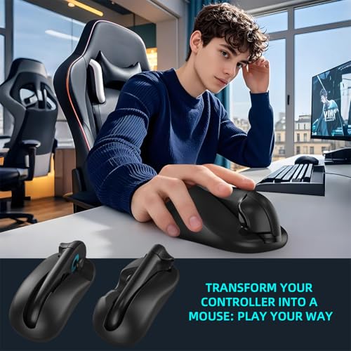 JUCHRZEY 2er Set Gaming-Controller Maus Halterung for Nintendos Switch 2 Joy-Con Zubehör, Ergonomischer links+rechts Controller Halterständer for komfortables Gaming Bild 2