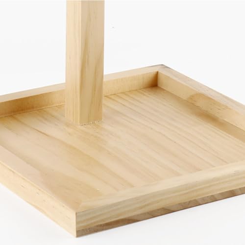 Kopfhörerständer, Schreibtisch-Kopfhörerständer, Ablageschale, rutschfest, Holz, Mehrzweck-Headset-Halter, Organizer Bild 2