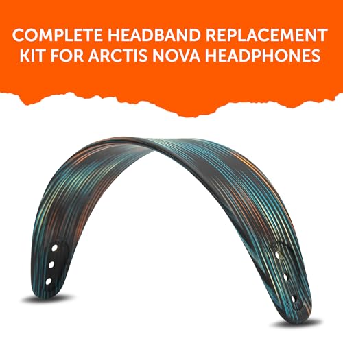 WC Mod Kit Nova Pro Wireless & Nova Elite – Kühlende Gel-Ohrpolster, Silikon-Kopfband und Magnetplatten für SteelSeries Arctis Nova Pro Wireless & Nova Elite von Wicked Cushions | The Simulation Bild 6