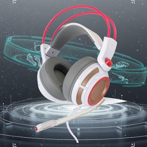 Gaming Headset, 7.1 Surround Sound Headphone Multi -Channel -Vibration Clear Sound USB Headsets für Gaming Desktop Computer Bild 7