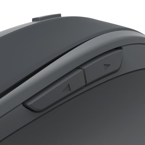 Hama Maus kabellos (optische Funkmaus ohne Klickgeräusch, ergonomisches Design, 6 Tasten, mit Browsertasten, 800/1200/1600 DPI, 2,4 GHz Technologie, ideal als Computermaus, Laptopmaus) schwarz Bild 4