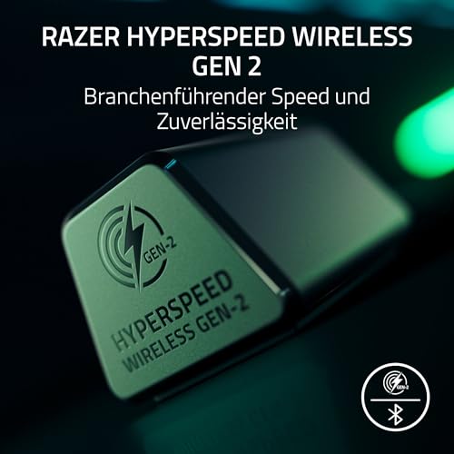Razer BlackShark V3 Pro für PlayStation – Kabelloses E-Sport-Headset mit aktiver Geräuschunterdrückung (ANC) - TriForce 50mm Treiber - HyperSpeed 2,4 GHz - THX Spatial Audio - PS5/PC | Schwarz Bild 3