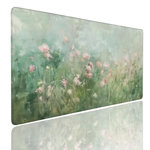 Mauspad XXL 1200x600x4mm Wasserdicht Schreibtischunterlage rutschfeste Speed Gaming Mousepad Impression Groß Desk Mouse Mat Maus Pad, Schreibtisch Unterlage Deko für PC, MacBook, Laptop, Home Office Bild 1