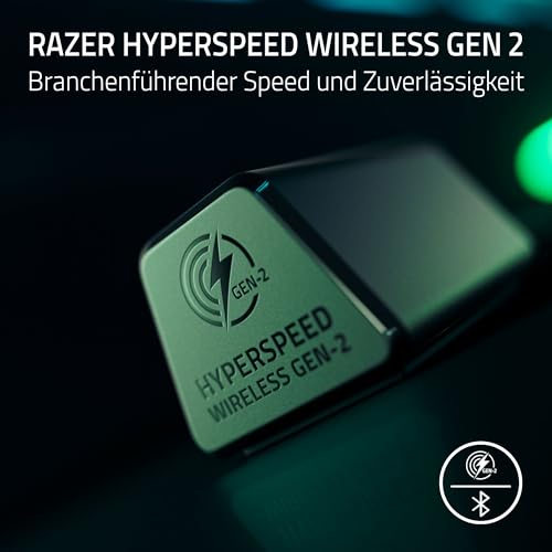 Razer BlackShark V3 - Kabelloses E-Sport-Headset - Triforce 50mm Treiber - Abnehmbares Breitband-Mikrofon - THX Spatial Audio - Wireless 2,4Ghz & Bluetooth - FPS-Profile - PC/Mac | Weiß Bild 6