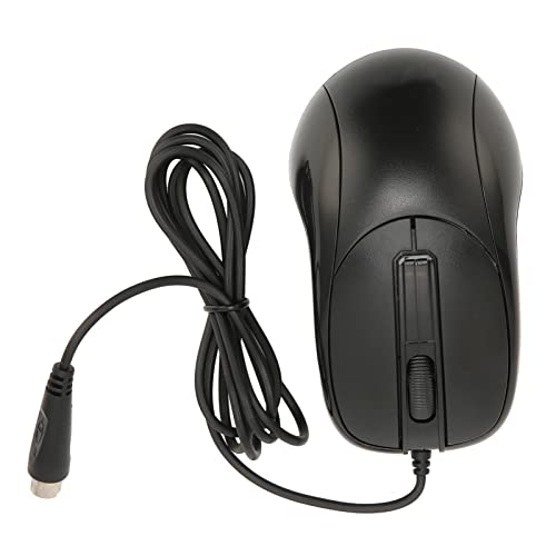 POENVFPO Universelle Esports Gaming Maus Verkabelt 3 Knöpfe Ergonomische Mäuse für Bürohäuser, Komfortable Schwarze Bauchmuskeln Bild 7