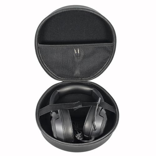 Harte Tasche Hülle Case Kompatibel mit Razer Kraken X Lite / V3 / V3 X / V3 PRO / V3 X USB / V4 / V4 X / V4 PRO Gaming Headset, Nur Tasche - Schwarz YC80028 Bild 1