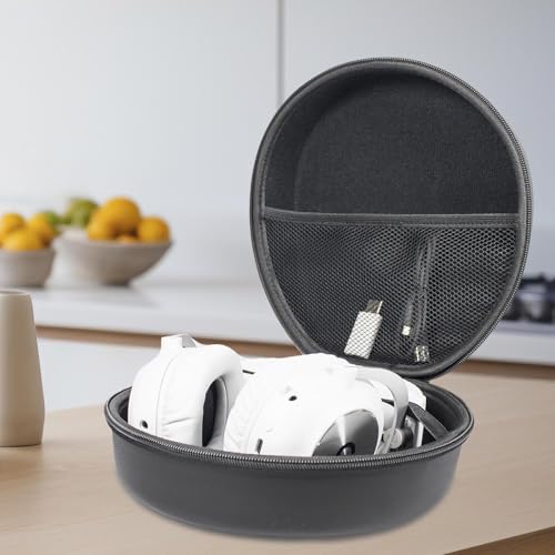 Harte Tasche Hülle Case Kompatibel mit Logitech G PRO/G PRO X/G PRO X Lightspeed/G Pro X SE/G PRO X 2 Lightspeed Gaming Headset, Nur Tasche - Schwarz YC80029 Bild 3