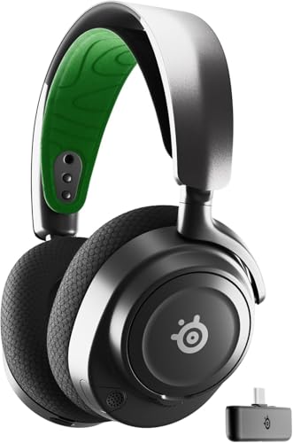 SteelSeries Arctis Nova 7X Wireless Xbox Gaming Headset - 2,4 GHz & Mischbarer Bluetooth-Sound + KontrolFreek FPS Freek Galaxy Black für Xbox One & Xbox Series X Controller - Performance Thumbsticks Bild 2