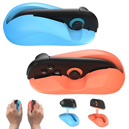 Tyasoleil Gaming-Maus für Nintendo Switch 2 Controller - Komfortabel Ergonomisch Rutschfeste Handgriffe Kit Zubehör für Neue Switch 2 Modelle 2025 Bild 1