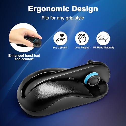 Tyasoleil Gaming-Maus für Nintendo Switch 2 Controller - Komfortabel Ergonomisch Rutschfeste Handgriffe Kit Zubehör für Neue Switch 2 Modelle 2025 Bild 4