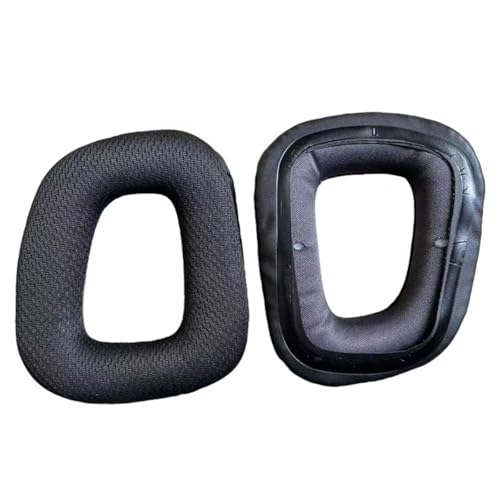 Ersatz Ohrpolster Kompatibel mit Logitech G930 G430 F450 G35 G231 kabelloses Gaming-Headset Ohrenschützer Atmungsaktives Mesh+Memory Schwamm Proteinhaut Abdeckung Bild 1