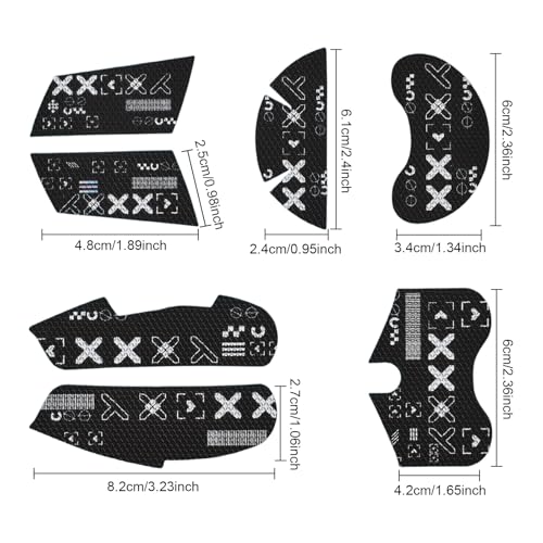 Maus Griptape kompatibel mit Logitech G Pro X Superlight, Mouse Grip Tape für Ultimative Präzision Gamer Grip und Komfort, Vollständige Abdeckung, Schweißabsorbierend, rutschfest, Ultradünn Bild 2