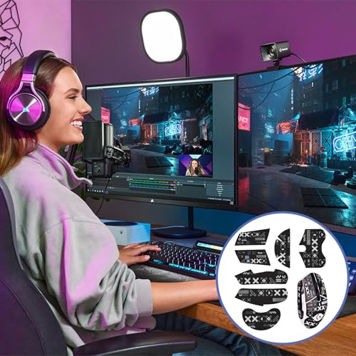 Maus Griptape kompatibel mit Logitech G Pro X Superlight, Mouse Grip Tape für Ultimative Präzision Gamer Grip und Komfort, Vollständige Abdeckung, Schweißabsorbierend, rutschfest, Ultradünn Bild 7