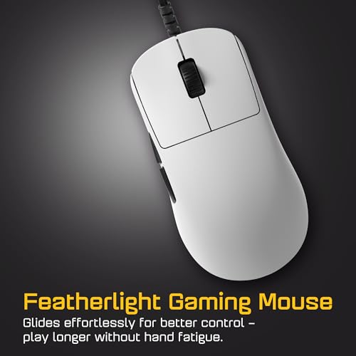 ENDGAME GEAR OP1 8k v2 Weiß – Esports Gaming Maus mit Kabel, 30K DPI optischem Sensor, 8000Hz Polling, austauschbaren Switches & Claw-Grip-Design Bild 5