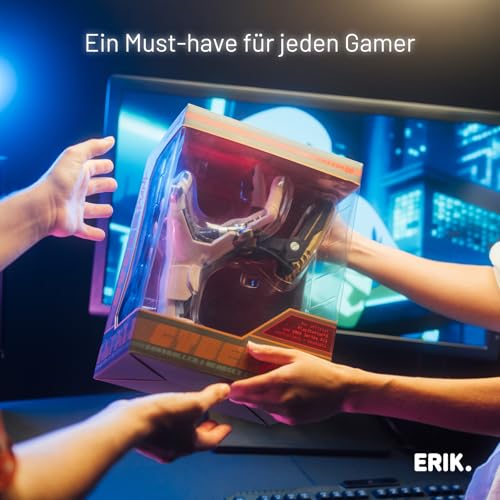 Grupo Erik Gaming Headset Halterung & Controller Halter Cyberpunk| Coole Sachen für Jungs und Mädchen | Gaming Zubehör Kopfhörer Halterung | Coole Geschenkidee & Deko für Gamer| 16 x 20 x 27,5 cm Bild 6