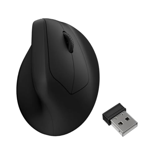 Keychron M5 Kabellose Vertikalmaus (47°) – 8K Polling Rate, PAW3950-Sensor 30.000 DPI, 3-Fach Konnektivität (2.4G/Bluetooth/USB-C), bis zu 140h Akkulaufzeit, Programmierbar, Für Windows/Mac Bild 1