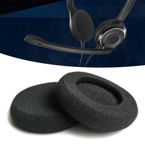 Ersatz-Ohrpolster für PC230 PC8 PC-230 PC-8 Headsets, Schwarz Bild 2