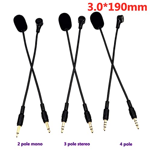Omnidirektionales Hifi-Mikrofon, Gaming-Headset, biegbares Mikrofon, Ersatzteil, Gaming-Zubehör Bild 2