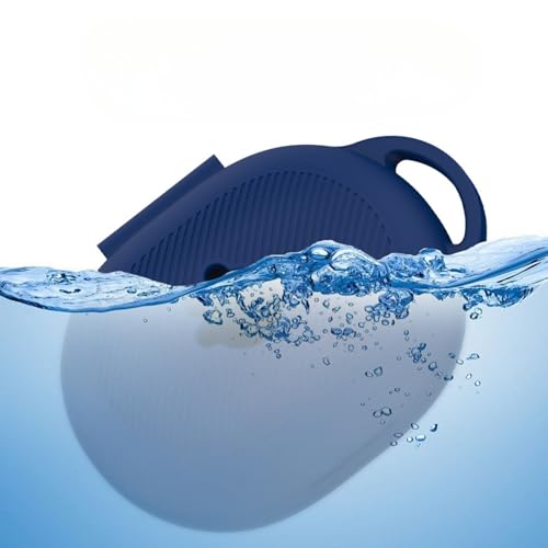 Silikon Hülle kompatibel mit SteelSeries Arctis GameBuds Gaming Kopfhörer Stoßfeste Schutzhülle mit Bergsteigschnalle - Etui Case Cover Earphone Protector Bild 2