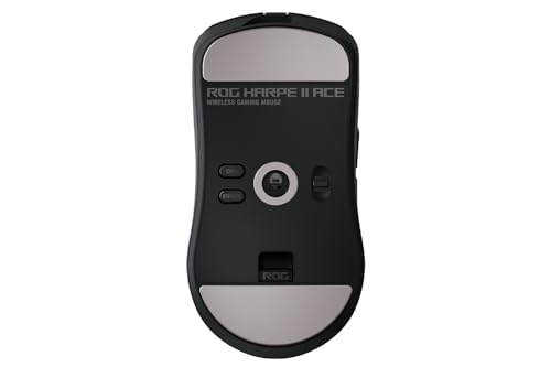 ASUS ROG Harpe II Ace Black Wireless Gaming Maus (48 Gramm, semisymmetrische Esport Mouse, ROG AimPoint Pro 42.000 DPI, ROG Optical Micro Switches, 8.000Hz SpeedNova 8K Wireless-Technologie, Schwarz) Bild 3