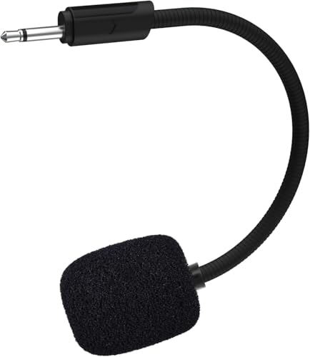 Zosvoses Ersatz-Spielmikrofon Kompatibel mit JBL Quantum 100 (Q100) Gaming-Headsets auf PS5, PS4, PC, Xbox, Mac, 2,5 mm Abnehmbare Geräuschunterdrückung Kristallklares Spielmikrofon Sprachboom Bild 1