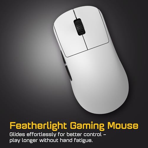 ENDGAME GEAR OP1w 4k v2 Wireless Gaming Maus Weiß – 30K DPI Optischer Sensor, 4000Hz Polling, Hot-Swap Switches & Claw-Grip Design Bild 5