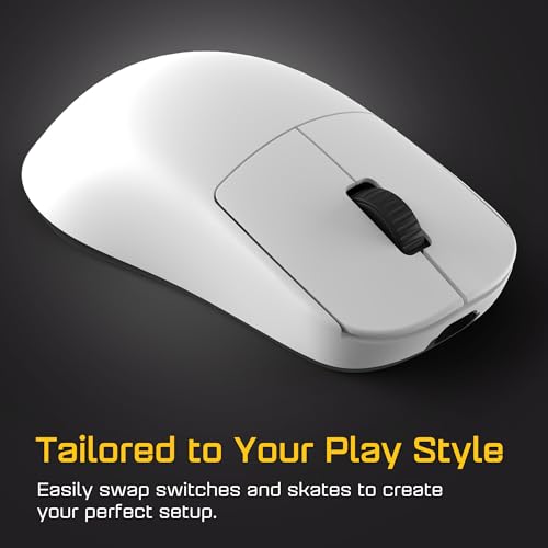 ENDGAME GEAR OP1w 4k v2 Wireless Gaming Maus Weiß – 30K DPI Optischer Sensor, 4000Hz Polling, Hot-Swap Switches & Claw-Grip Design Bild 6