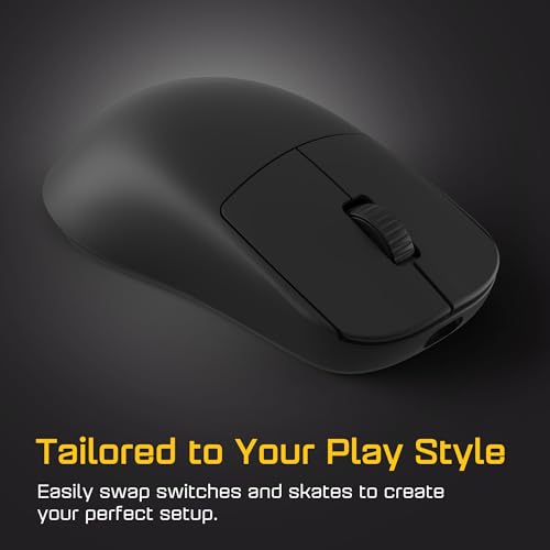 ENDGAME GEAR OP1w 4k v2 Wireless Gaming Maus Schwarz – 30K DPI Optischer Sensor, 4000Hz Polling, Hot-Swap Switches & Claw-Grip Design Bild 6