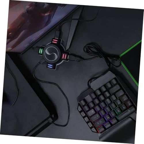 Operitacx Gaming-Controller-Adapter Für Spielkonsole Gamepad-Tastatur-Maus-konverter Zubehör Für Spielkonsole Schwarz Bild 4