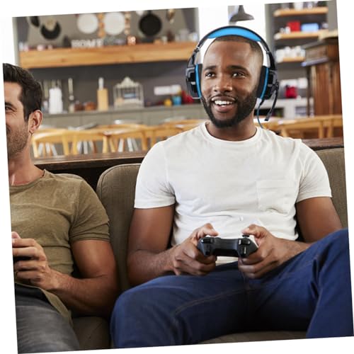 VILLCASE Headset Für Pc Gaming Mit Leuchtendem Design Atmungsaktiven Ohrclips Komfortablem Tragegefühl Und Exquisiter Verarbeitung Für Hervorragendes Spielerlebnis Bild 4