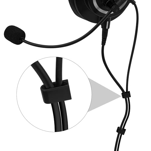 GEEKRIA Aufsteckbares Kopfhörer-Boom-Mikrofon, wandeln Sie Ihren geliebten Kopfhörer in ein Gaming-Headset um, abnehmbares, flexibles Mod-Mikrofon, kompatibel mit PCs/Spielkonsolen/Handheld-Geräten Bild 5