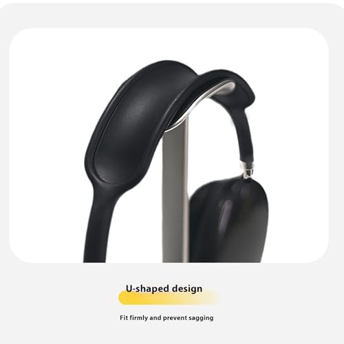 Kopfhörerständer, Headset-Halter, Kopfhörerständer, Aluminium, flexible Kopfstütze, solide Basis für alle Kopfhörergrößen Bild 3