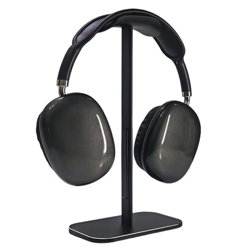 Kopfhörerständer, Headset-Halter, Kopfhörerständer, Aluminium, flexible Kopfstütze, solide Basis für alle Kopfhörergrößen Bild 6