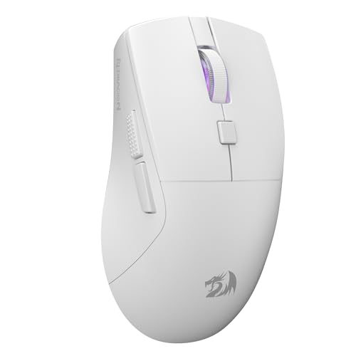 Redragon M618 LIT kabellose Gaming-Maus, optische ergonomische Maus mit 10.000 DPI und 6 programmierbaren Tasten, Ultraleicht mit 70g, Software unterstützt DIY-Tastenbelegungen Bild 1