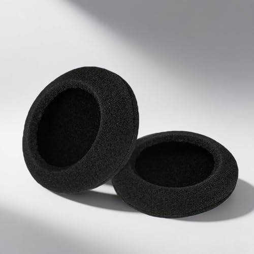 4 Stück Kopfhörer Ohrpolster Ersatz für Logitech H340, 6CM Weiche Schaumstoff Polster für Logitech G330/H609/H600, Sony und Weitere Modelle, Gaming Homeoffice KopfhöRer Zubehö Bild 6