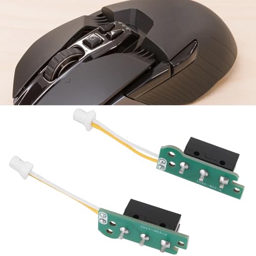 ECSiNG 2 Paar Mikroschalter-Tastenplatine Kompatibel mit Logitech G900 G903 Gaming-Maus D2FC-F-7N (20M) Ersatz Bild 3