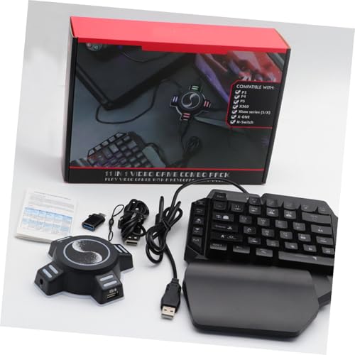NUOBESTY Gaming-Controller-Adapter Für Spielkonsole Gamepad-konverter Maus-Adapter Für Spielkonsole Konverter Für Gamepad Schwarz Bild 4