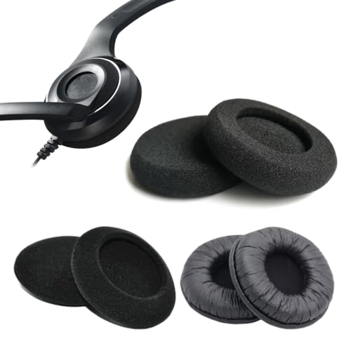 Ersatz-Ohrpolster aus Schaumstoff für PC230, PC8, PC-230, PC-8, USB-Headsets, schwarze Kissen Bild 5
