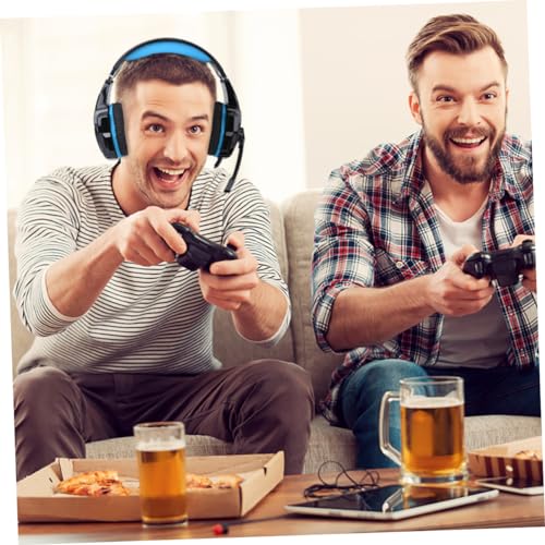 Tofficu Gaming-Headset Treiber Komfortablen Ohr Und Kopfpolstern Leisem Klang Und Guter Umgebungsgeräuschisolierung Für Pc-Spiele Bild 4