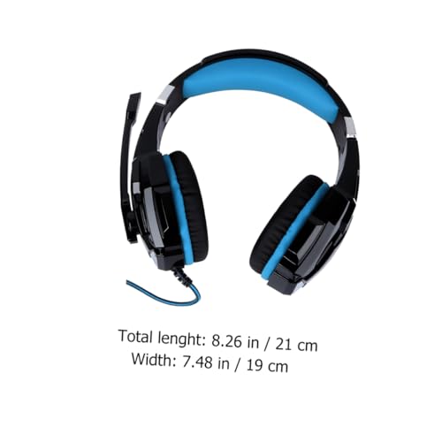 Tofficu Gaming-Headset Treiber Komfortablen Ohr Und Kopfpolstern Leisem Klang Und Guter Umgebungsgeräuschisolierung Für Pc-Spiele Bild 5