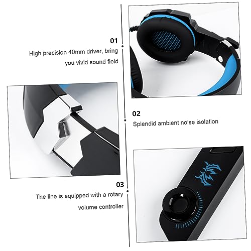 Tofficu Gaming-Headset Treiber Komfortablen Ohr Und Kopfpolstern Leisem Klang Und Guter Umgebungsgeräuschisolierung Für Pc-Spiele Bild 6