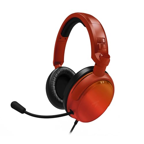 STEALTH C6-100 Gaming-Headset STRIKE – Rot, Multiplattform-kompatibel mit Xbox, PS, Switch, PC, Handy und Tablet Bild 2