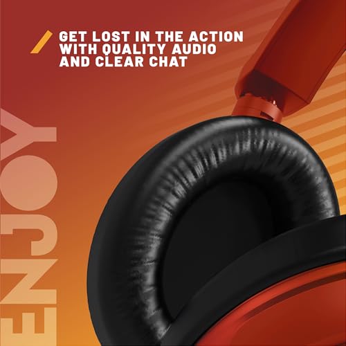 STEALTH C6-100 Gaming-Headset STRIKE – Rot, Multiplattform-kompatibel mit Xbox, PS, Switch, PC, Handy und Tablet Bild 5