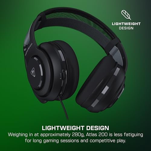 Turtle Beach Atlas 200 Multiplatform Gaming Headset für Gaming Konsolen, PC und Mobilgeräte mit 3.5mm Klinke Bild 3