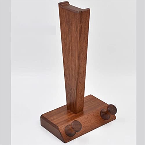 Kopfhörerständer， Kopfhörer-Aufhänger, Headset-Halter, Headset-Ständer, Kopfhörerständer aus massivem Holz mit Wickelsäule, Kopfhörerhalter, Spielkopfhörer, Platz sparen Bild 2