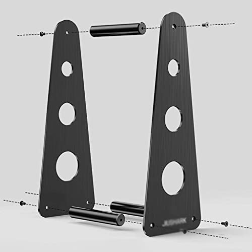 Kopfhörerständer， Kopfhörerhalter, Headset-Halter, Kopfhörerständer aus Aluminiumlegierung, Kopfmontierter universeller, einfacher Tisch-Kopfhörerständer, Gaming-Headset(Black) Bild 4