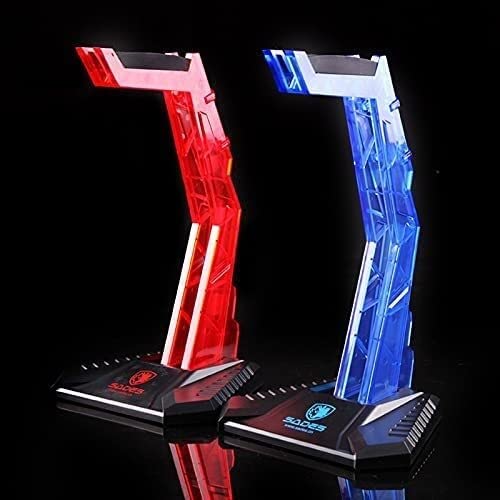 Kopfhörerständer， Kopfhörer-Aufhänger, Headset-Halter, professionelle Gaming-Headset-Halterung, Headset-Rack, Kopfhörer-Display-Regal, universell, multifunktional(Blue) Bild 5
