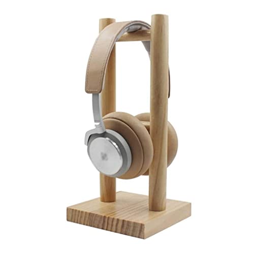 Kopfhörerständer， Kopfhörer-Aufhänger, Headset-Halter, Headset-Ständer, Kopfhörer-Ständer, Holz-Kopfhörer-Displayhalter, Ständerrahmen for On-Ear-Over-Ear(Round) Bild 1
